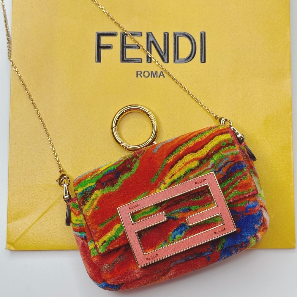 Fendi velvet marble